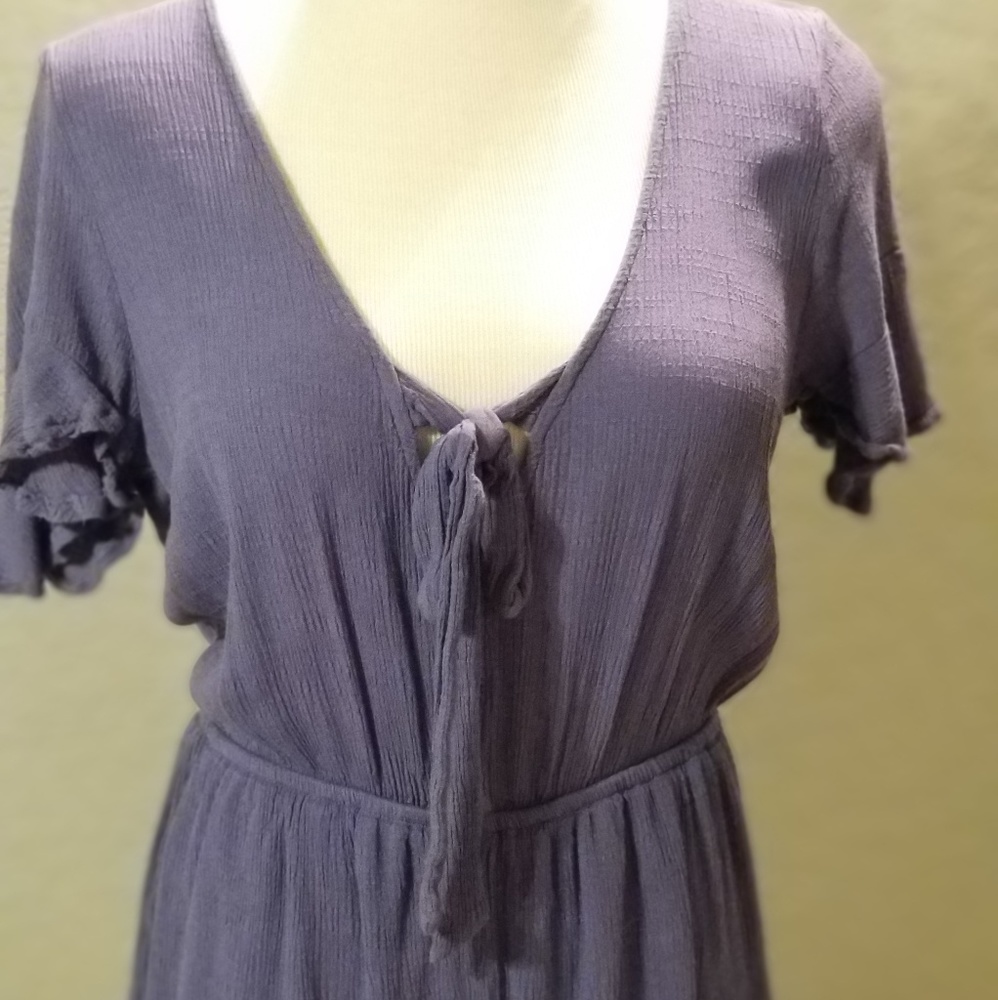 Charlotte Russe Ruffled Romper - Picture 3 of 5